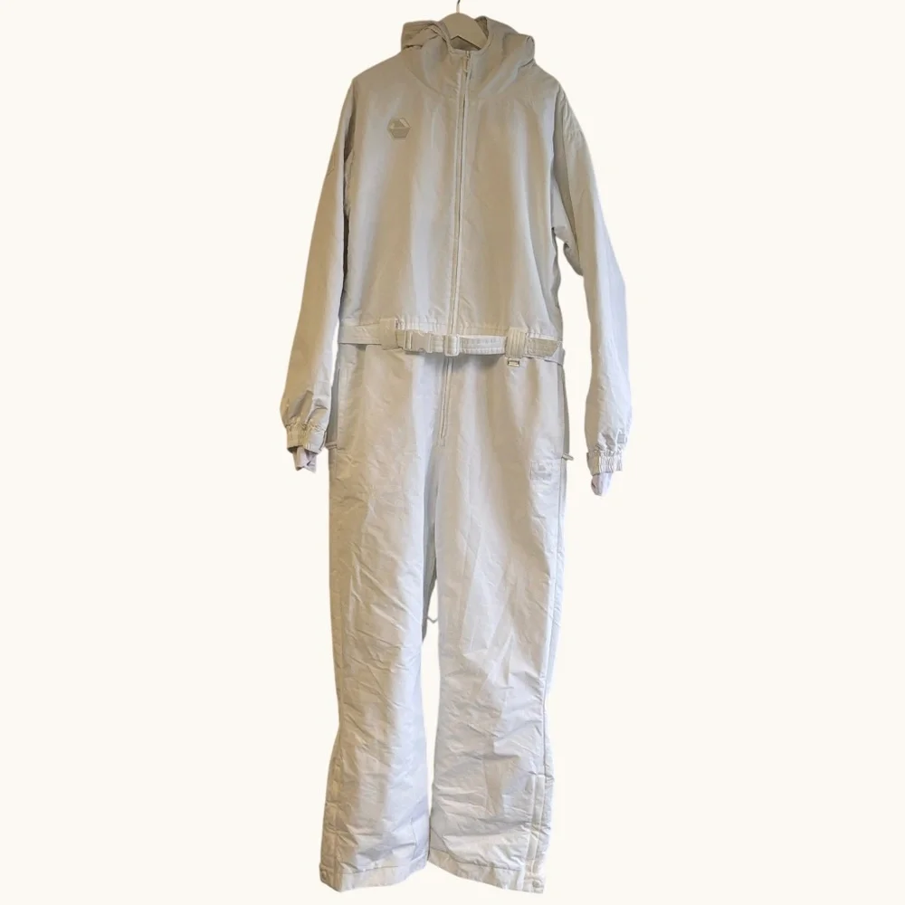 Tipsy Elves Men's White-Out Snowsuit Ski /‎ Snowboard NWOT!